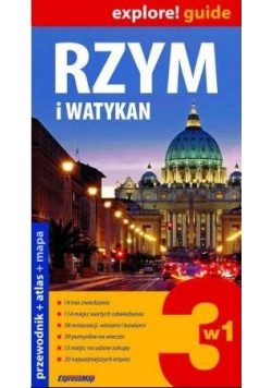 Explore! guide Rzym i Watykan 3w1 w.2019