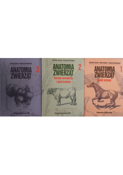 Anatomia Zwierząt Tom I do III