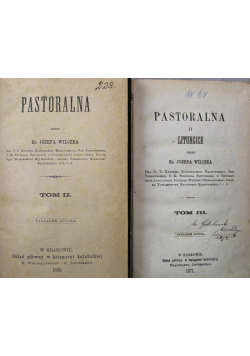 Pastoralna Tom II i III 1869 r.