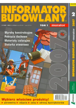Informator budowlany 2007 t.1/2