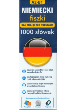 Niemiecki fiszki 1000 słówek dla znających podstawy A2-B1