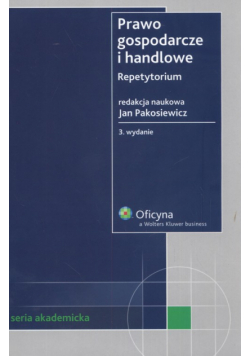 Prawo gospodarcze i handlowe. Repetytorium