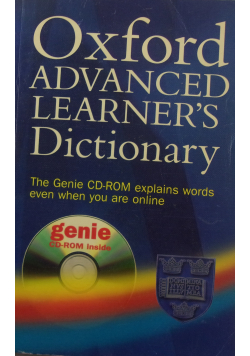 Oxford Advanced Learner's Dictionary,brak płyty