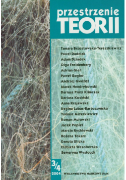 Przestrzenie Teorii 3/4 2004