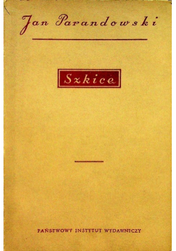 Parandowski Szkice