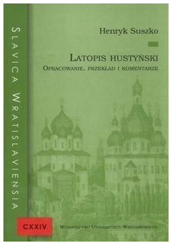 Latopis hustyński Opracowanie przekład i komentarze