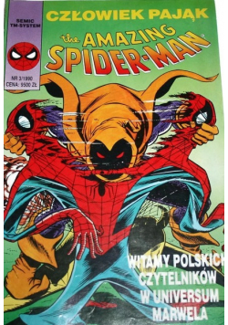 Człowiek Pająk the amazing Spiderman Nr 3