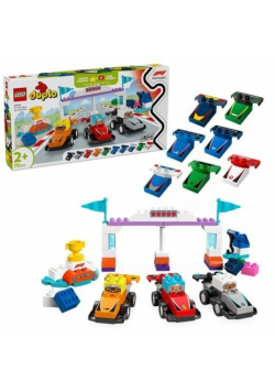 LEGO(R) DUPLO 10445 Bolidy i kierowcy F1