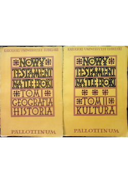 Nowy Testament na Tle Epoki 2 Tomy