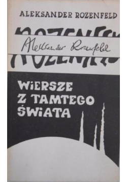 Wiersze z tamtego świata
