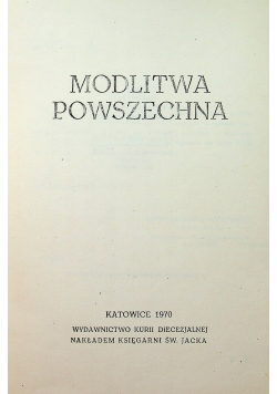 Modlitwa powszechna
