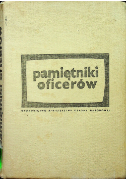 Pamiętniki oficerów