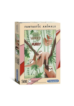 Puzzle 500 Fantastic Animals Sloth