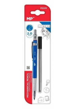 Ołówek automatyczny metalowy HB 2.0mm + wkład
