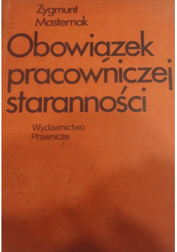 Obowiązek pracowniczej staranności