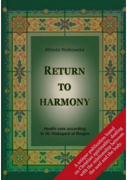 Return to harmony