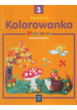 Kolorowanka Jesień 3 Wesoła Szkoła Sześciolatka