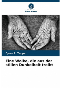 Eine Wolke, die aus der stillen Dunkelheit treibt