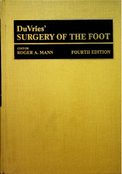 Surgery of the foot