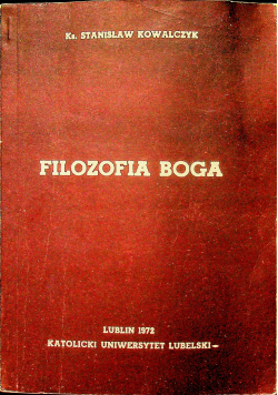 Filozofia Boga