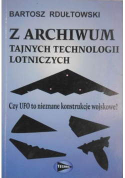 Z archiwum tajnych technologii lotniczych