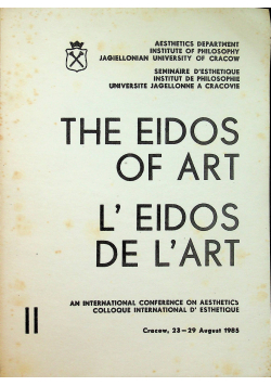 The eidos of art