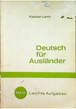 Deutsche fur Auslander Teil 1a