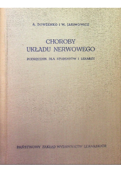 Choroby układu nerwowego