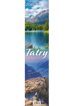 Kalendarz 2025 paskowy - Tatry