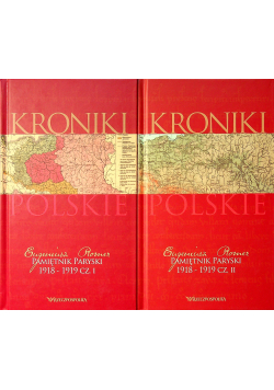 Pamiętnik paryski 1918  1919 cz I i II