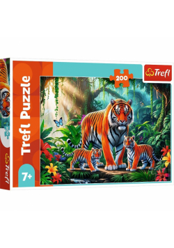 Puzzle 200 Tygrysie zwyczaje 13330