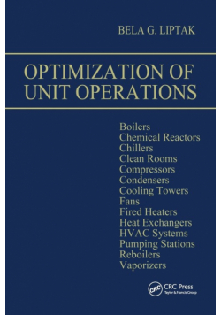 Optimization of Unit Operations