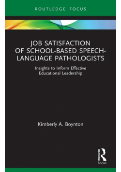 Job Satisfaction of School-Based Speech-Language Pathologists