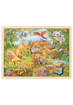 Puzzle Australijskie zwierzęta 96