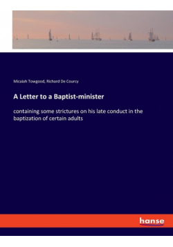 A Letter to a Baptist-minister