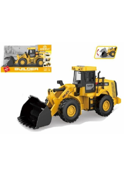 Auto budowlane spychacz światło i dźwięk 30cm