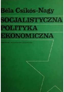 Socjalistyczna polityka ekonomiczna