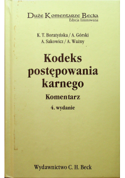 Kodeks postępowania karnego