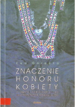 Znaczenie honoru kobiety