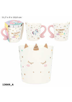 Kubek 300ml z uszami Jednorożec Ylvi 13069A