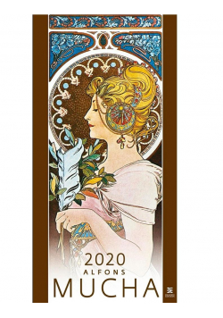Kalendarz 2020 Alfons Mucha Ex HELMA