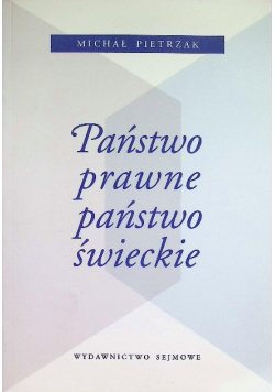 Państwo prawne państwo świeckie