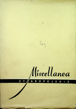 Miscellanea staropolskie 2