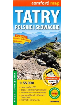 Comfort! map Tatry polskie i słowackie 1:55 000