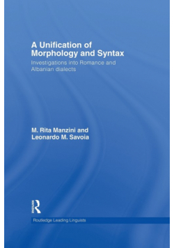A Unification of Morphology and Syntax