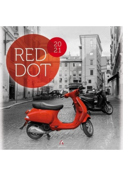 Kalendarz 2021 Ścienny Red Dot
