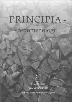 Principia fenomenologii