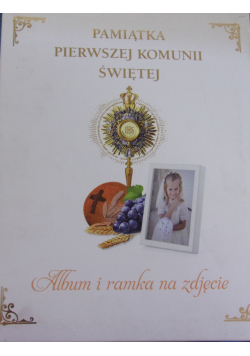 Pamiątka Pierwszej Komunii Świętej + ramka