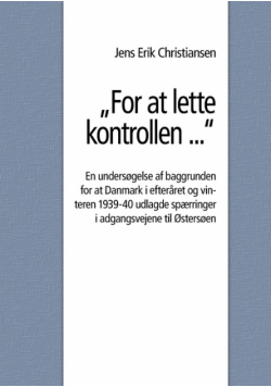 "For at lette kontrollen ..."