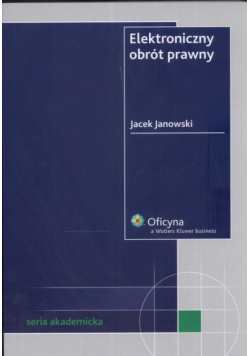 Jankowski Jacek - Elektroniczny obrót prawny
